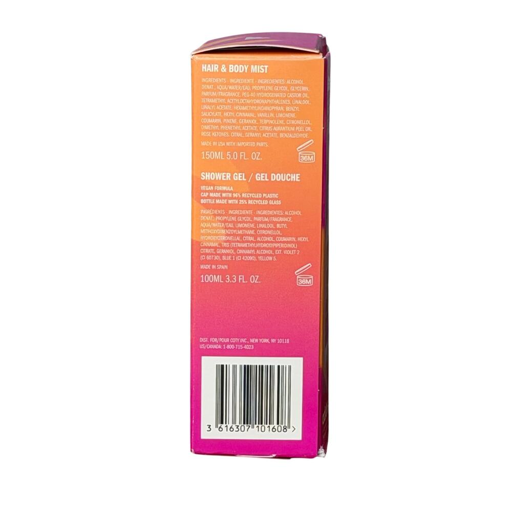 Adidas Vibes Get Comfy 2 Pc Gift Set - Hair & Body Mist 5 oz + Shower Gel 3.3 oz - Picture 2 of 3